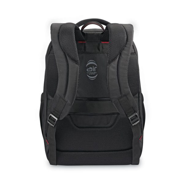 Xenon 3 Laptop Backpack, Fits Devices Up to 15.6", Ballistic Polyester, 12 x 8 x 17.5, Black - Image 7