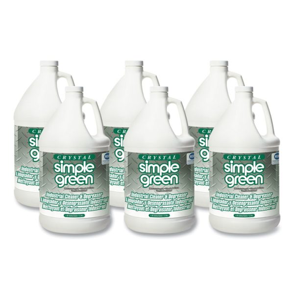 Crystal Industrial Cleaner/degreaser, 1 Gal Bottle, 6/carton