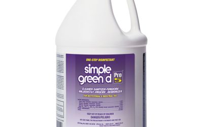 d Pro 5 Disinfectant, 1 gal Bottle, 4/Carton