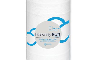 Heavenly Soft Kitchen Paper Towel, Special, 2-Ply, 11″ x 167 ft, White, 12 Rolls/Carton