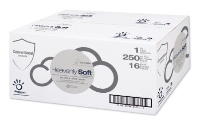 Heavenly Soft Multi-Fold Paper Towel, Standard, 1-Ply, 9.49 x 9.25, White, 250/Pack, 16 Packs/Carton