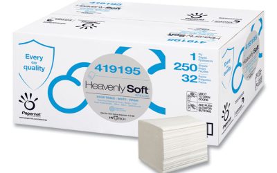 Heavenly Soft Multi-Fold Towel, Special, 1-Ply, 4.1 x 5.1, White, 250/Pack, 32 Packs/Carton