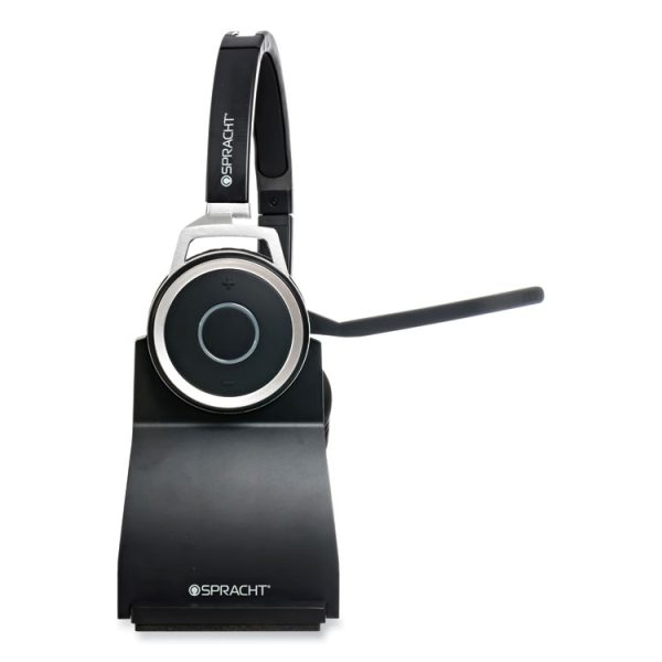 ZuM BT Prestige Binaural Over The Head Headset, Black - Image 4