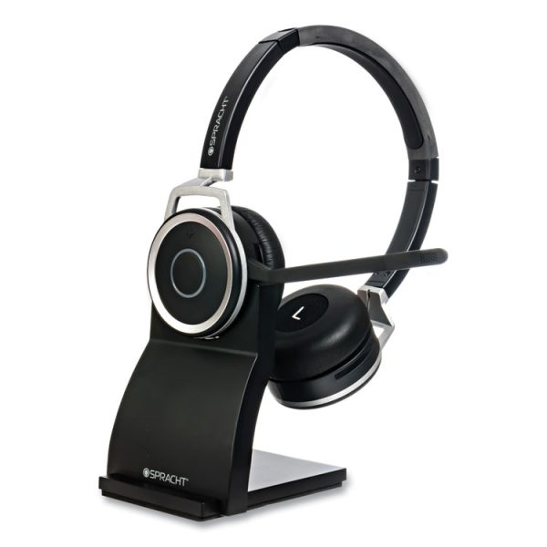 ZuM BT Prestige Binaural Over The Head Headset, Black - Image 5