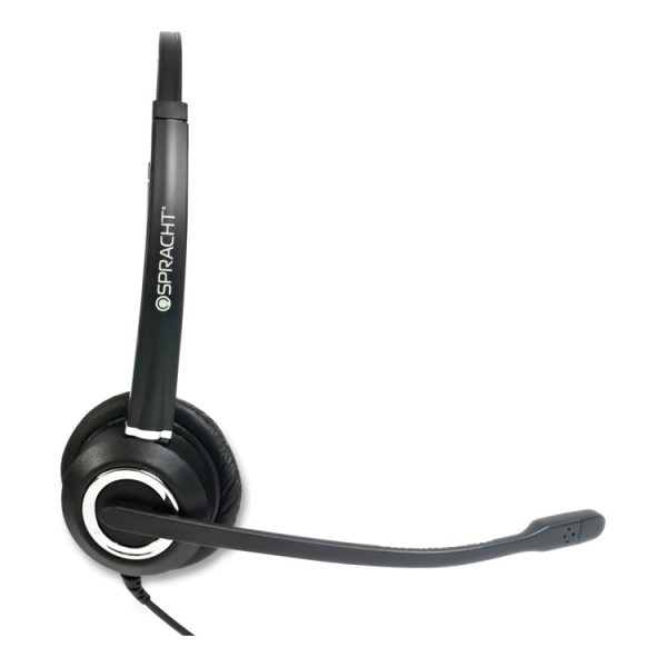 ZuM ZuMRJ9B Binaural Over The Head Headset, Black - Image 6