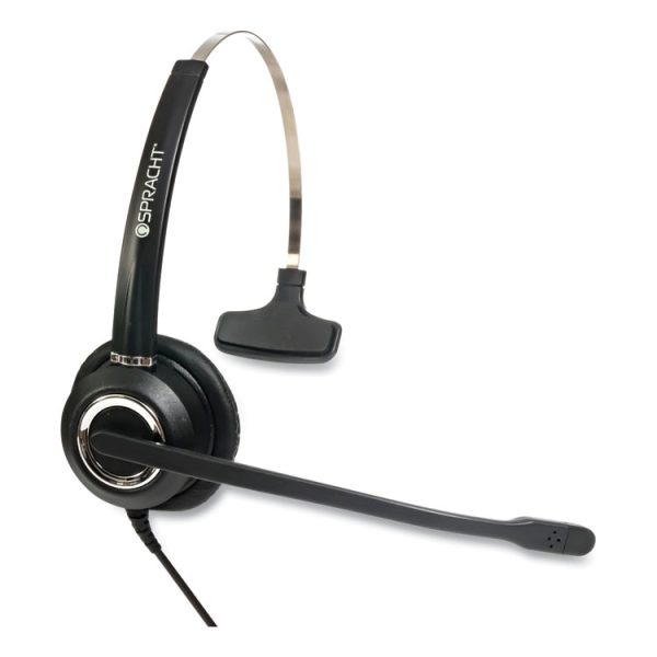 ZuM ZuMRJ9M Monaural Over The Head Headset, Black - Image 5