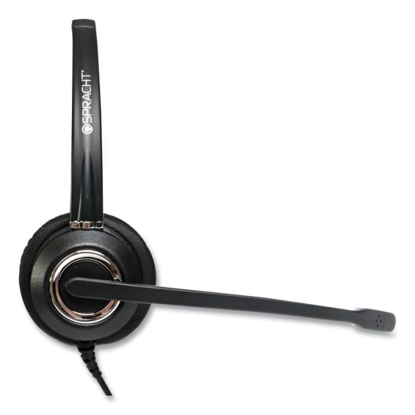 ZuM ZuMRJ9M Monaural Over The Head Headset, Black - Image 6