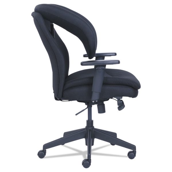 Cosset Ergonomic Task Chair, Supports Up To 275 Lb, 19.5" To 22.5" Seat Height, Black - Image 2