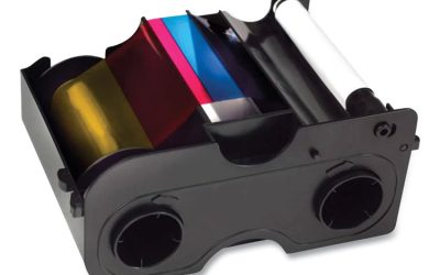 Multi Color Thermal Resin Printer Ribbon, Black/Cyan/Magenta/Yellow