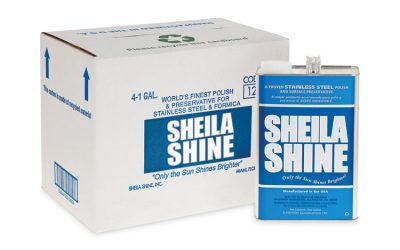 Stainless Steel Cleaner And Polish, 1 Gal Can, 4/carton