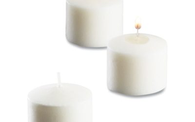 Food Warmer Votive Candles, 10 Hour Burn, 1.46″d X 1.33’h, White, 288/carton