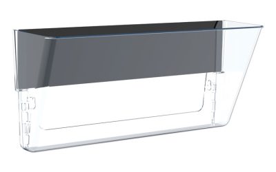 Unbreakable Magnetic Wall File, Legal/Letter Size, 16″ x 4″ x 7″, Clear