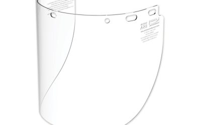 Full Length Replacement Shield, 16.5 x 8, Clear, 32/Carton