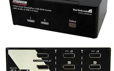 DisplayPort USB KVM Switch TAA