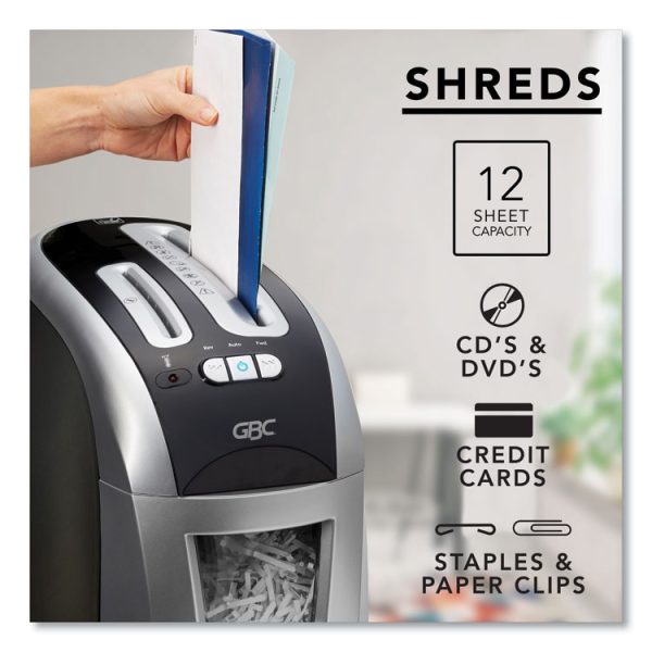 Ex12-05 Super Cross-Cut Shredder, 12 Manual Sheet Capacity - Image 4