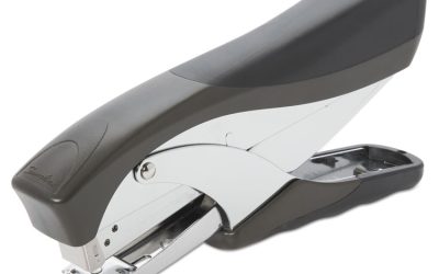 Premium Hand Stapler, 20-Sheet Capacity, Black