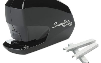 Speed Pro 45 Electric Staplers Value Pack , 45-Sheet Capacity, Black