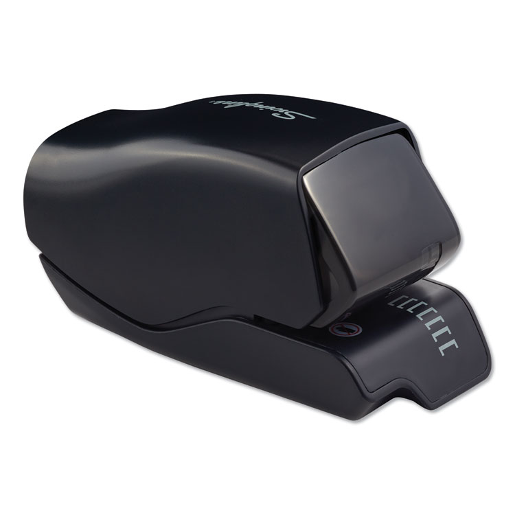 Desktop Cartridge Electric Stapler With Led Guide, 25-Sheet Capacity, Black - Image 3