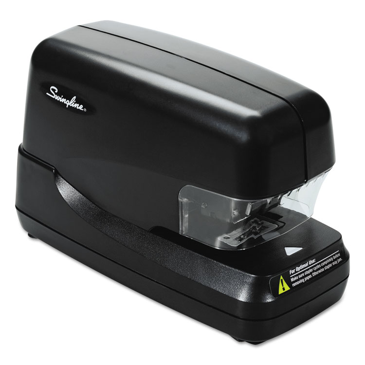 High-Capacity Flat Clinch Electric Stapler, 70-Sheet Capacity, Black - Image 2