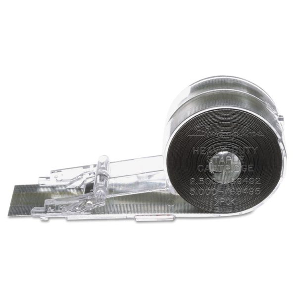 Cartridge Staples, 0.38" Leg, 0.5" Crown, Steel, 5,000/box - Image 2
