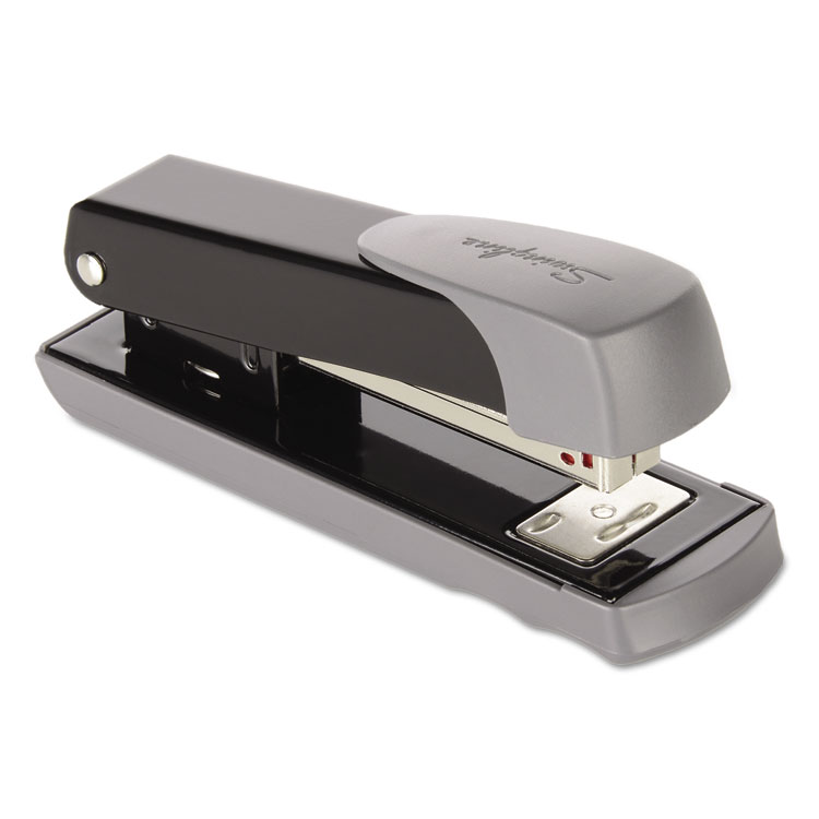 Compact Commercial Stapler, 20-Sheet Capacity, Black - Image 2