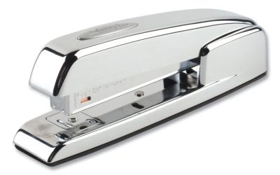 747 Business Full Strip Desk Stapler, 30-Sheet Capacity, Polished Chrome