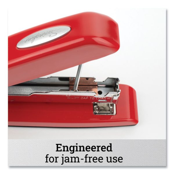 747 Business Full Strip Desk Stapler, 30-Sheet Capacity, Rio Red - Image 5