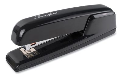 747 Business Full Strip Desk Stapler, 30-Sheet Capacity, Black
