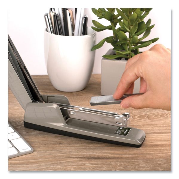 747 Business Full Strip Desk Stapler, 30-Sheet Capacity, Steel Gray - Image 7