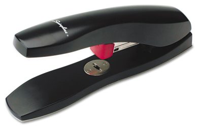 High-Capacity Desk Stapler, 60-Sheet Capacity, Black