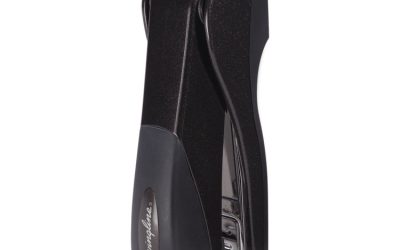 Optima Grip Compact Stapler, 25-Sheet Capacity, Graphite