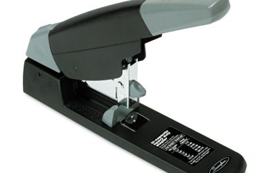 High-Capacity Heavy-Duty Stapler, 210-Sheet Capacity, Black