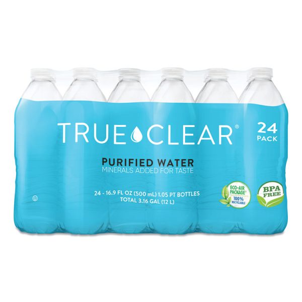 Purified Bottled Water, 16.9 Oz Bottle, 24 Bottles/carton, 84 Cartons/pallet - Image 2