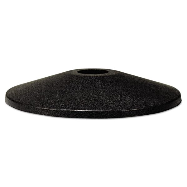 Adjusta-Tape Crowd Control Base Only, Steel, 14" Deep, Black, 2/box - Image 3