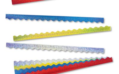 Terrific Trimmers Sparkle Border Variety Pack, 2.25″ X 39″, Assorted Colors, 40/set