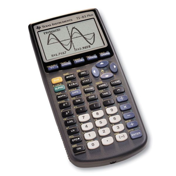 Ti-83plus Programmable Graphing Calculator, 10-Digit Lcd - Image 3