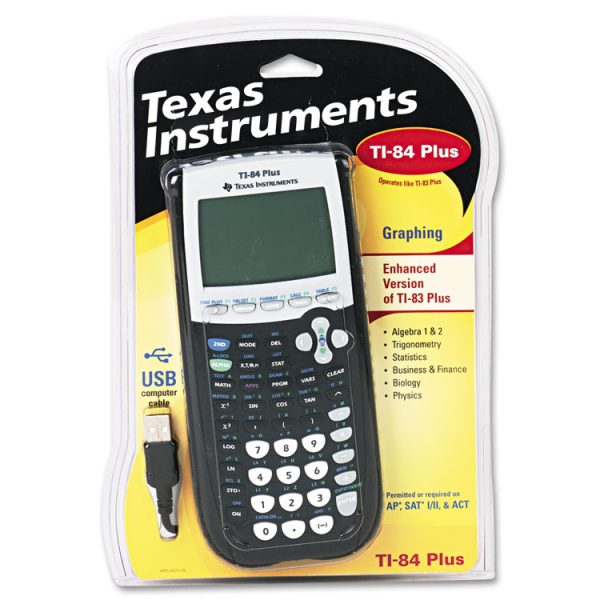 Ti-84plus Programmable Graphing Calculator, 10-Digit Lcd - Image 2