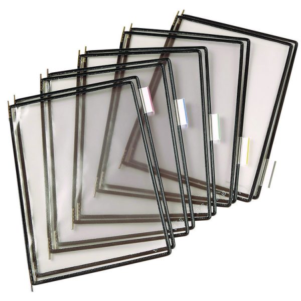 Desktop Reference Starter Set, 10 Antimicrobial Wire-Reinforced Pockets - Image 7