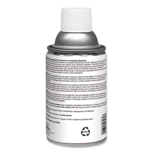 Premium Metered Air Freshener Refill, Vanilla Cream, 5.3 Oz Aerosol Spray, 12/carton - Image 2