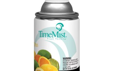 Premium Metered Air Freshener Refill, Citrus, 6.6 Oz Aerosol Spray, 12/carton