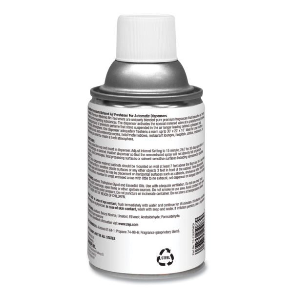 Premium Metered Air Freshener Refill, Country Garden, 6.6 Oz Aerosol Spray, 12/carton - Image 2