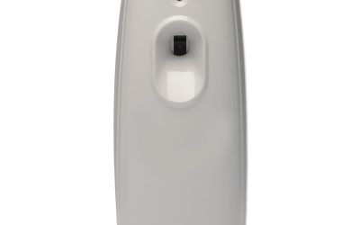 Settings Metered Air Freshener Dispenser, 3.4″ X 3.4″ X 8.25″, White