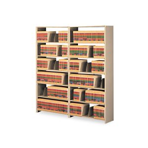 Snap-Together Steel Seven-Shelf Closed Starter Set, 48w X 12d X 88h, Sand