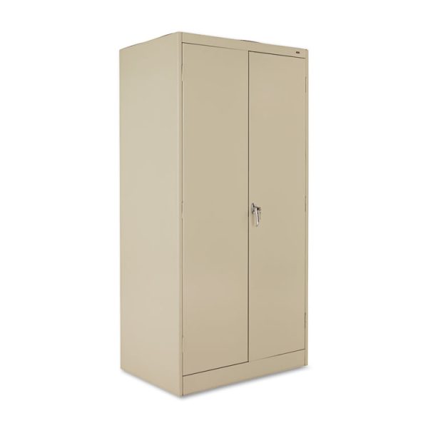72" High Standard Cabinet (Unassembled), 36w x 24d x 72h, Putty - Image 3
