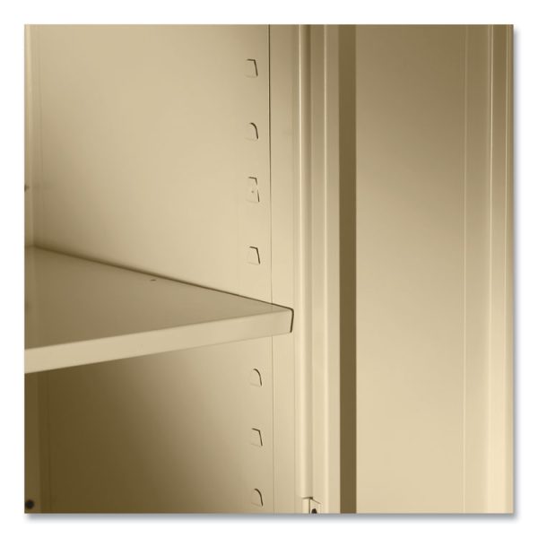 78" High Deluxe Cabinet, 36w X 18d X 78h, Light Gray - Image 6