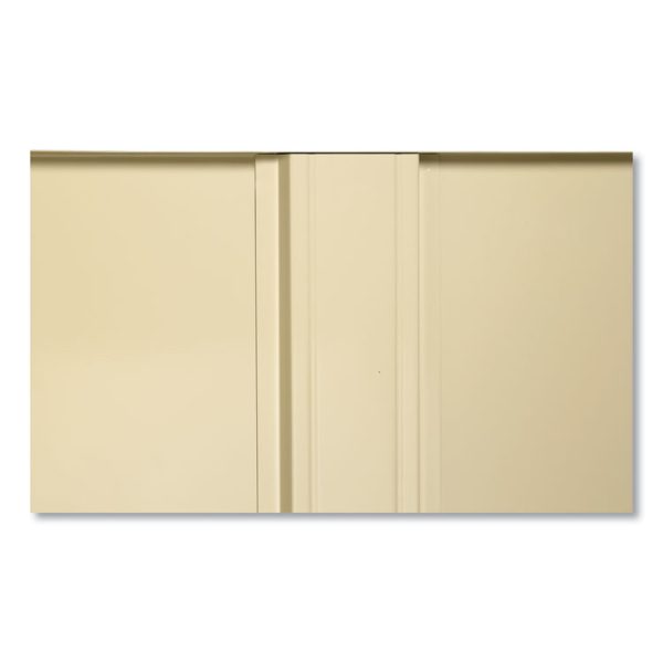 78" High Deluxe Cabinet, 36w X 24d X 78h, Putty - Image 2