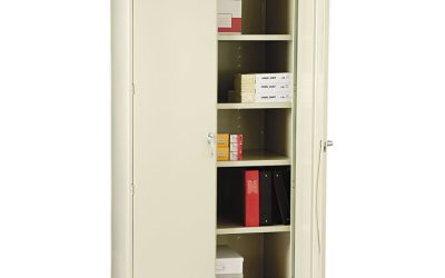 78″ High Deluxe Cabinet, 36w X 24d X 78h, Putty