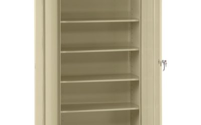 72″ High Standard Cabinet (Assembled), 30w x 15d x 72h, Putty