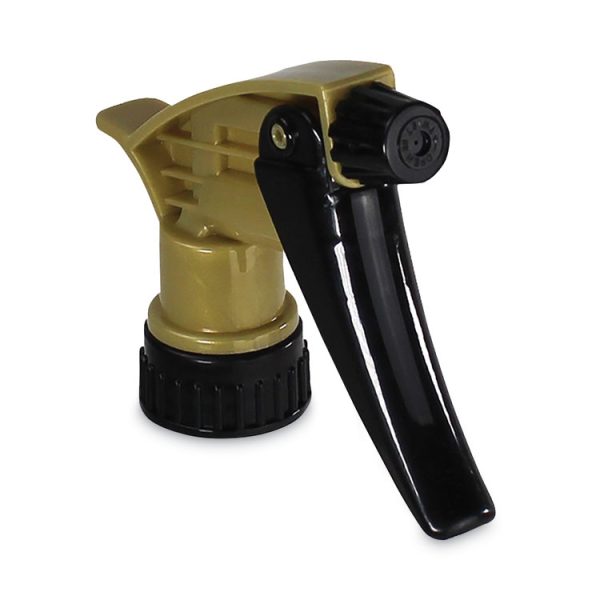 320ars Acid Resistant Trigger Sprayer, 9.5" Tube, Fits 32 Oz Bottle With 28/400 Neck Thread, Gold/black, 200/carton - Image 3