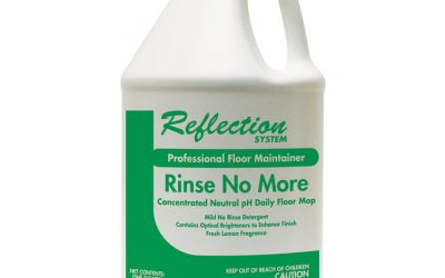 Rinse-No-More Floor Cleaner, Lemon Scent, 1 Gal, Bottle, 4/carton